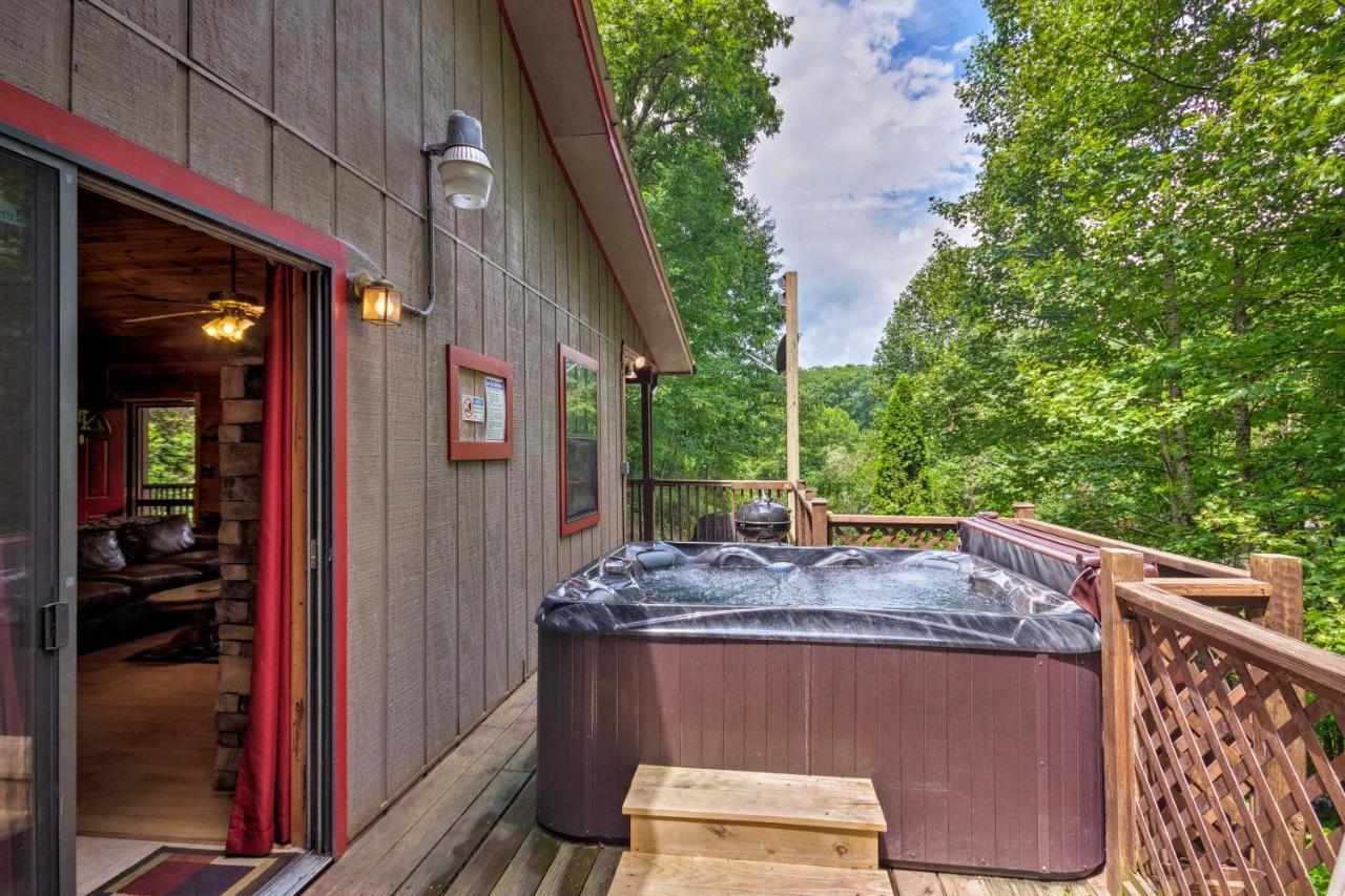 Bryson City Cabin In Smoky Mountains With Hot Tub! Zewnętrze zdjęcie